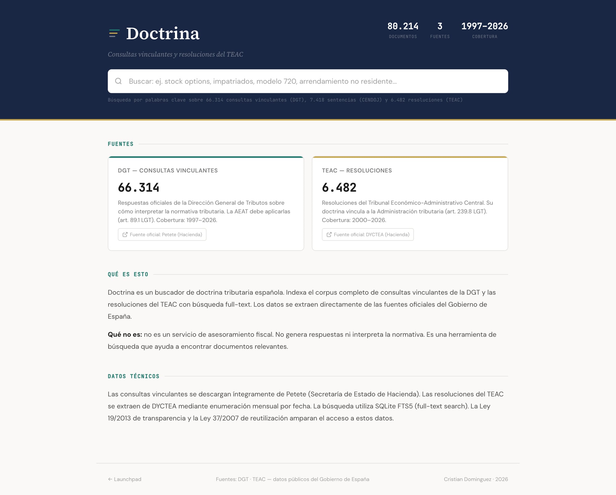 Doctrina legal search