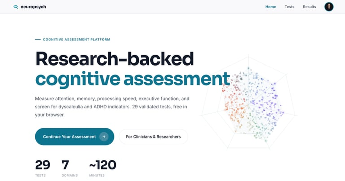 Neuropsych cognitive assessment